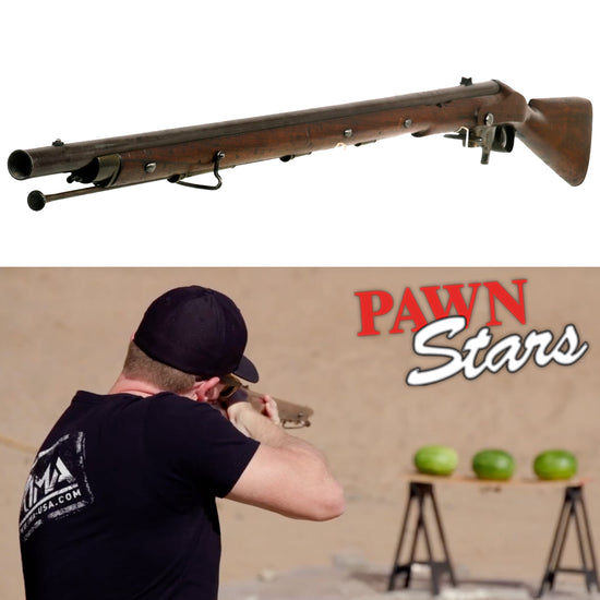 Original Rare British Military 1837 Experimental Baron Heurteloup’s Koptipteur Lock Musket - Circa 1837 - As Seen on History Channel Pawn Stars Original Items