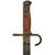Original Japanese WWII Early Arisaka Type 30 Hooked Quillon Bayonet by Unknown Company Under Kokura Supervision with Scabbard Original Items