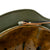 Original German WWII M40 Refurbished 84th Infantry Division Souvenir Camouflage Helmet - Stamped Q66 Original Items