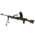 Original WWII 1942 Dated British Bren MkI* Display Light Machine Gun by Lithgow Arsenal Serial A3044 with Live Barrel & Magazine Original Items