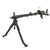 Original German WWII MG 13 Display Light Machine Gun with Rare Brass Magazine Well & Magazine Pouch Set - Maschinengewehr 13 Original Items