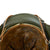 Original German WWII M40 Refurbished Battle of Kursk "Turtle Shell" Camouflage Helmet - Stamped EF66 Original Items