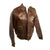 Original U.S. WWII Named Painted A-2 Leather Flight Jacket Original Items