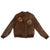 Original U.S. WWII Named Painted A-2 Leather Flight Jacket Original Items