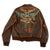 DRAFT Original U.S. WWII Named Painted A-2 Leather Flight Jacket - 42-95012 Trips Daily - 577BS, 392BG, 8AF USAAF Original Items