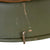 Original German WWII M40 Refurbished SS Southern Russian Front Camouflage Helmet - Stamped EF64 Original Items
