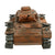 Original German WWII POW Made Pz.Kpfw IV "Panzer IV" Tank Intricate Wooden Model with Provenance Original Items