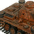 Original German WWII POW Made Pz.Kpfw IV "Panzer IV" Tank Intricate Wooden Model with Provenance Original Items