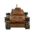 Original German WWII POW Made Pz.Kpfw IV "Panzer IV" Tank Intricate Wooden Model with Provenance Original Items