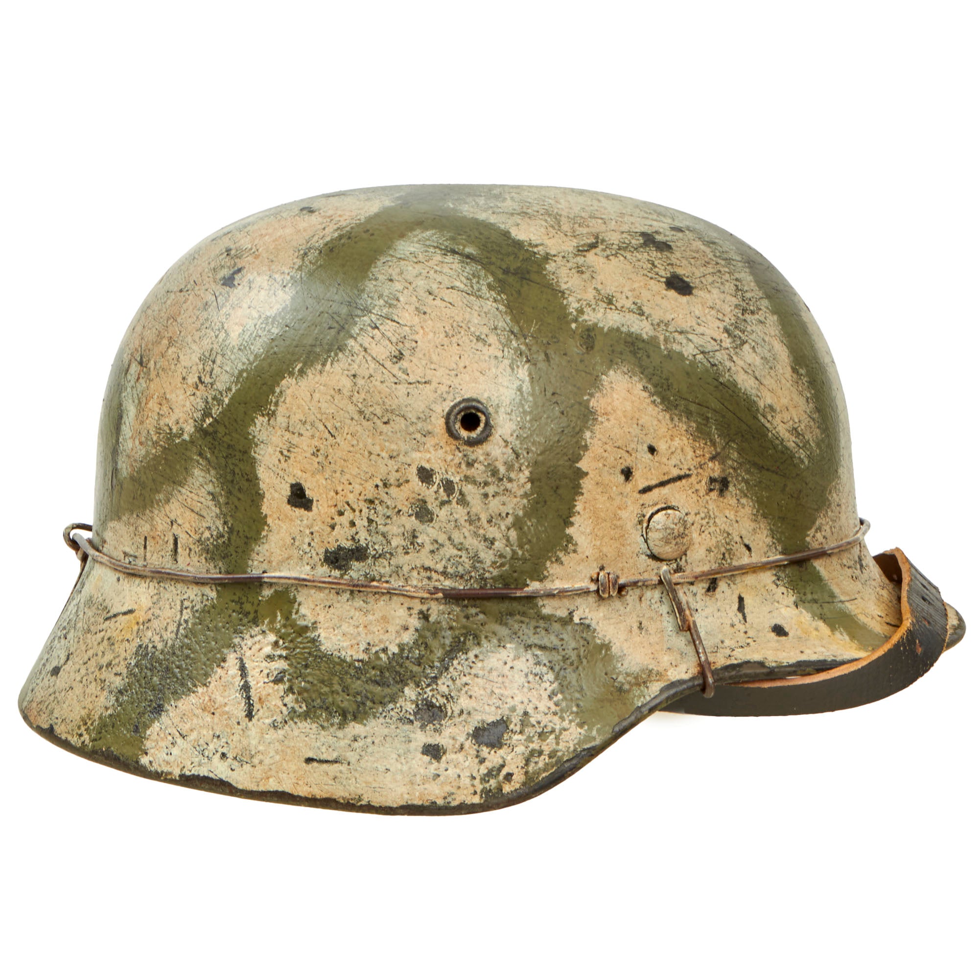 Original German WWII Refurbished M40 SS Battle of Leningrad Unique