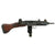 Original Israeli Six-Day War UZI Display Submachine Gun dated 1961 with Wood Stock & Magazine - Serial 83712 Original Items