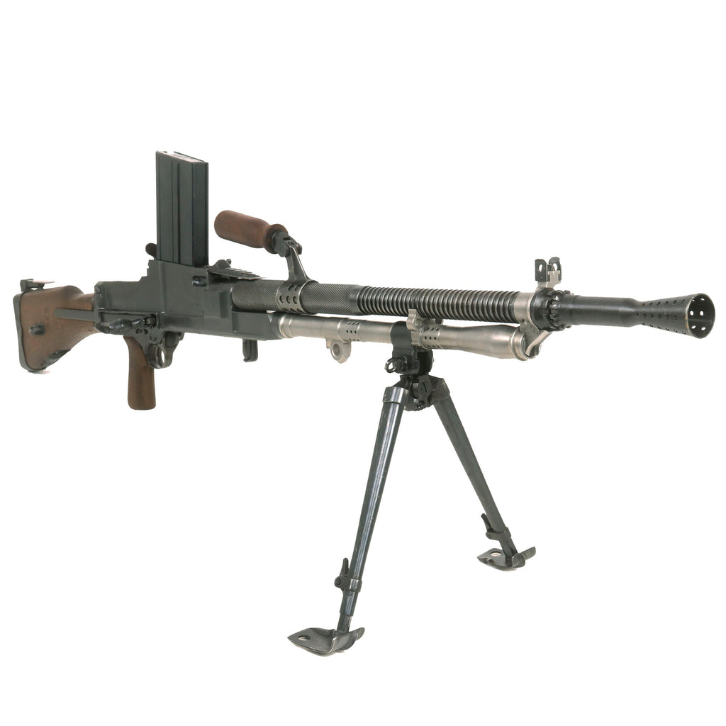 Original Czech Pre-WWII Yugoslavian Contract ZB-30J German MG30(t) Display Machine Gun Serial Д238 with Waffenamt WaA63 Marked Magazine Original Items