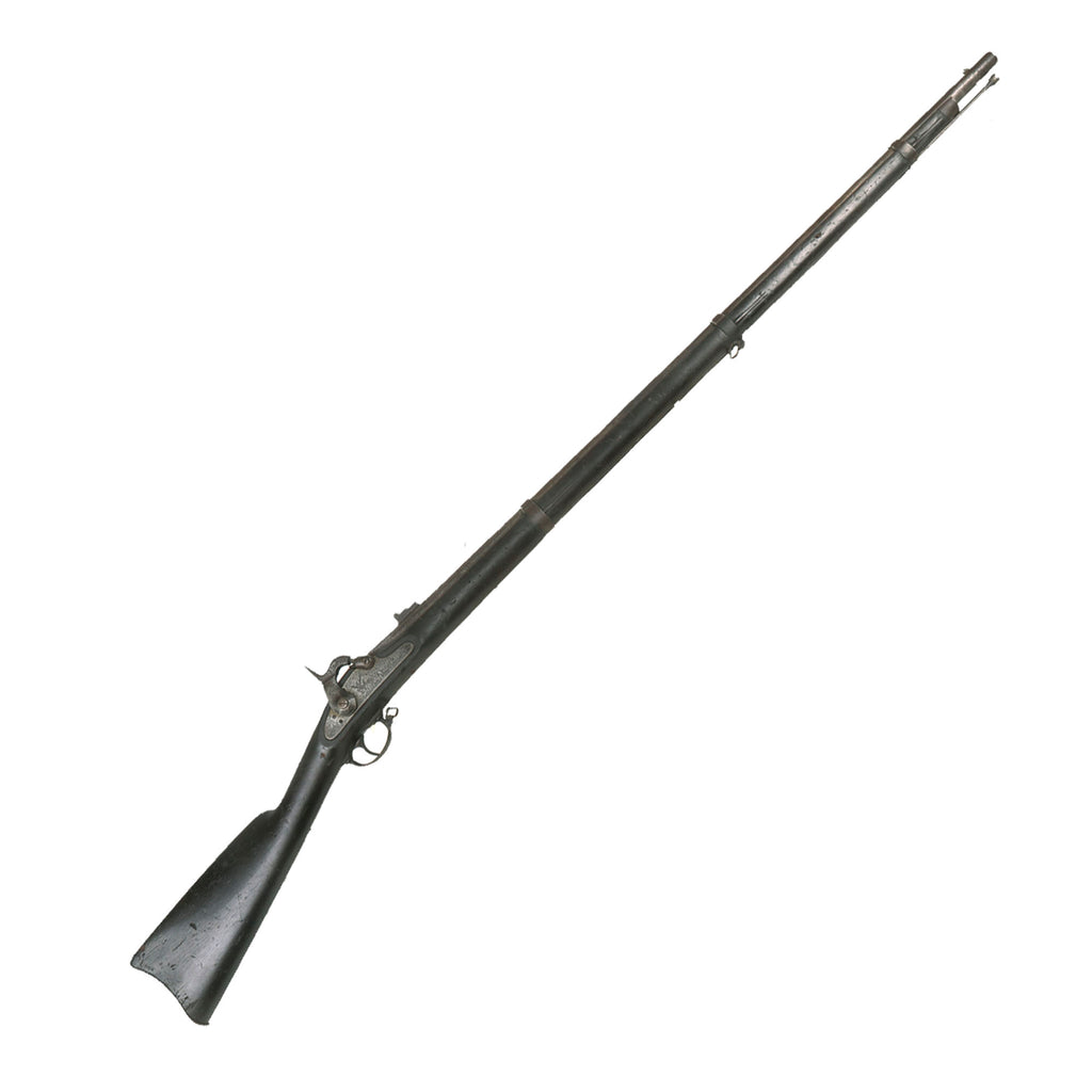 Original U.S. Civil War Veteran Attributed Springfield Model 1861 Contract Rifled Musket by E. Robinson of New York - Dated 1864 Original Items