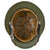 Original German WWII M40 Refurbished Battle of Kursk Two Tone SS Camouflage Helmet - Stamped Q66 Original Items