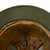 Original German WWII M40 Refurbished Battle of Kursk Two Tone SS Camouflage Helmet - Stamped Q66 Original Items