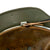 Original German WWII M40 Refurbished Battle of Kursk Two Tone SS Camouflage Helmet - Stamped Q66 Original Items