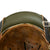 Original German WWII M40 Refurbished 1944 Pattern Normandy Camouflage SS Helmet - Stamped EF66 Original Items