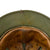 Original German WWII M40 Refurbished SS "Kampfgruppe Peiper" Ardennes Winter Medic Sanität Helmet - Stamped EF66 Original Items