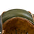 Original German WWII M40 Refurbished SS "Kampfgruppe Peiper" Ardennes Winter Medic Sanität Helmet - Stamped EF66 Original Items