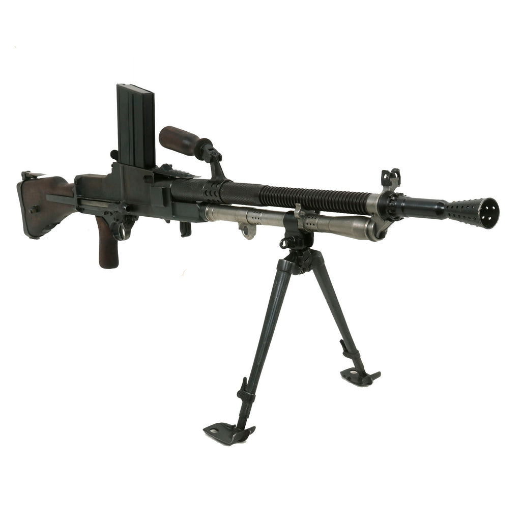 Original Czech Pre-WWII Yugoslavian Contract ZB-30J German MG30(t) Display Machine Gun with 1938 Dated Magazine Original Items