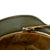 Original German WWII M40 Refurbished 12th SS Panzer HJ at Caan & Falaise Chicken Wire Camouflage Helmet - Stamped EF66 Original Items