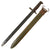 Original U.S. Pre - WWI Reissue M1905 Springfield 16 inch Rifle Bayonet Marked S.A. with WWII M3 Scabbard - Dated 1908 Original Items