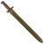 Original U.S. Pre - WWI Reissue M1905 Springfield 16 inch Rifle Bayonet Marked S.A. with WWII M3 Scabbard - Dated 1908 Original Items