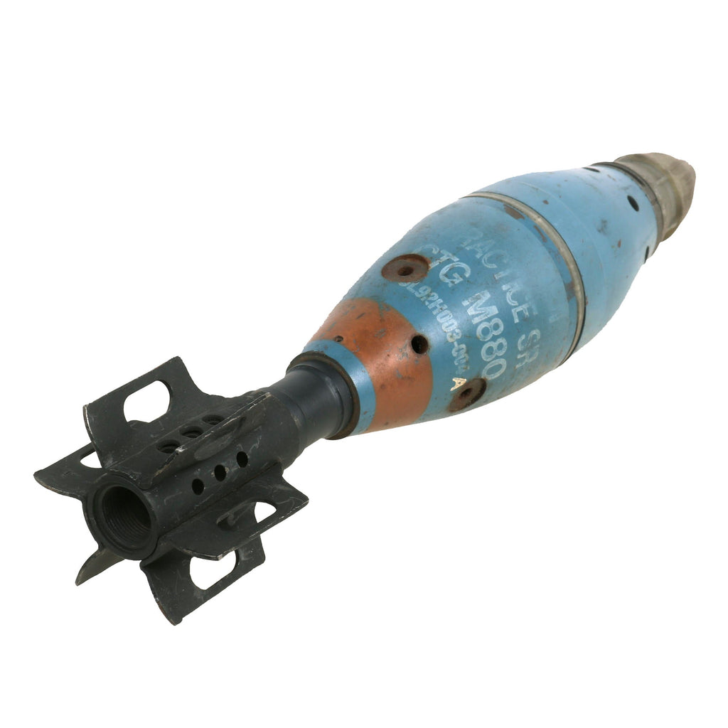 Original U.S. Gulf War Inert 81mm Target Practice M880 Short Range Tra ...