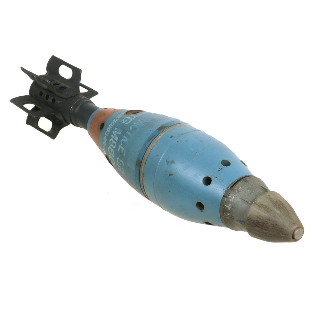 Original U.S. Gulf War Inert 81mm Target Practice M880 Short Range Tra ...