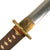 Original Excellent Japanese WWII Type 98 Shin-Gunto Katana Sword with Handmade Blade and Leather Covered Wood Scabbard Original Items