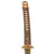Original Excellent Japanese WWII Type 98 Shin-Gunto Katana Sword with Handmade Blade and Leather Covered Wood Scabbard Original Items