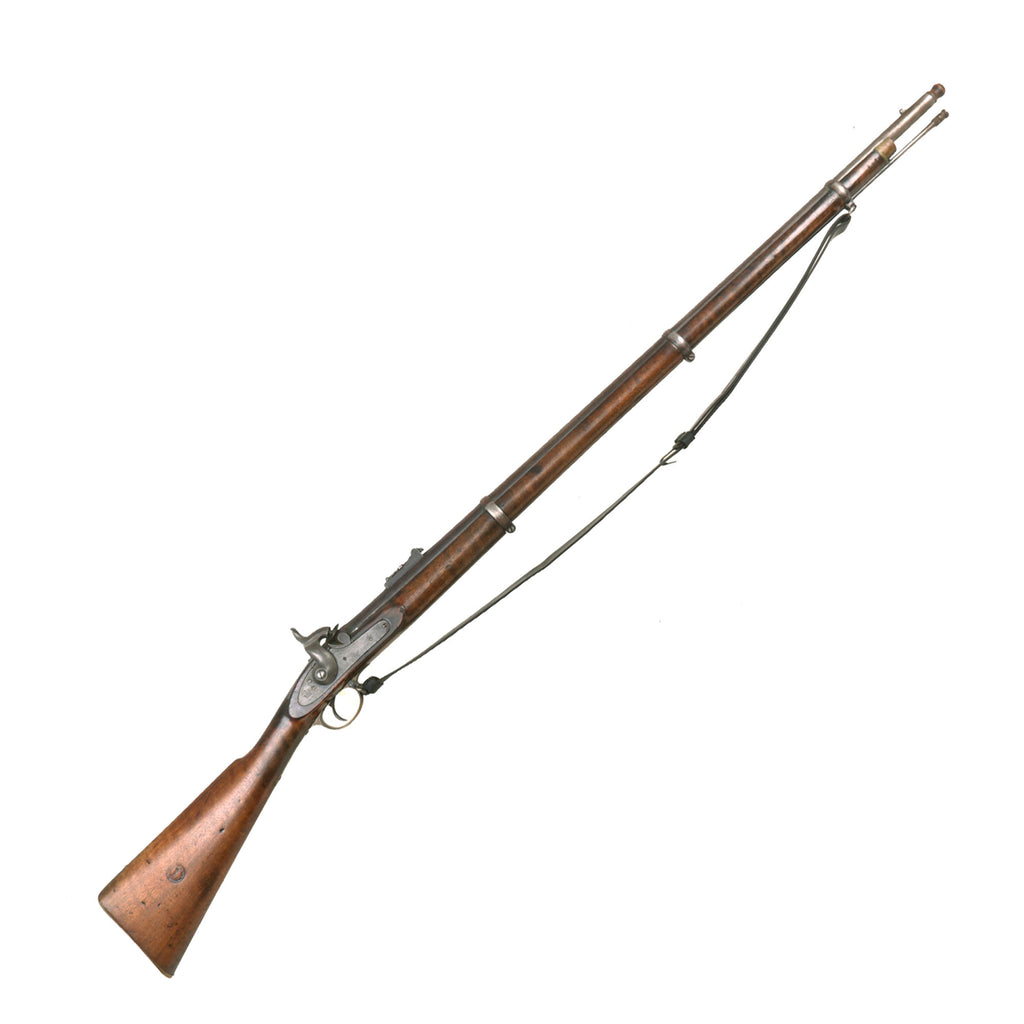 Original Rare U.S. Civil War British 3rd Model P-1853 Enfield Three Band Export Rifle by London Armoury Co. with Sling - Dated 1862 Original Items