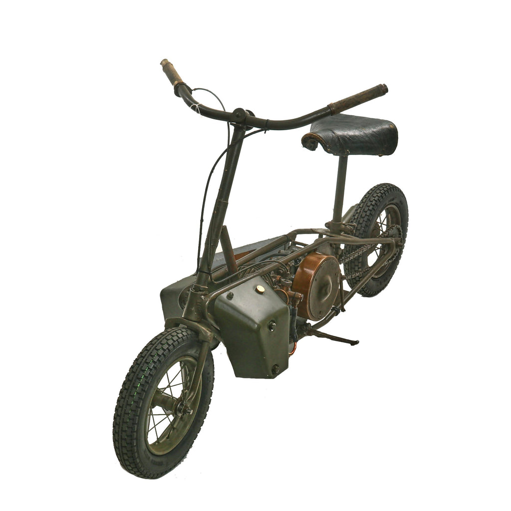 Welbike Parachutiste WW2 scooter vélo moto britannique apprêt en acier Welbike Parachutiste WW2 scooter vélo moto britannique apprêt en acier