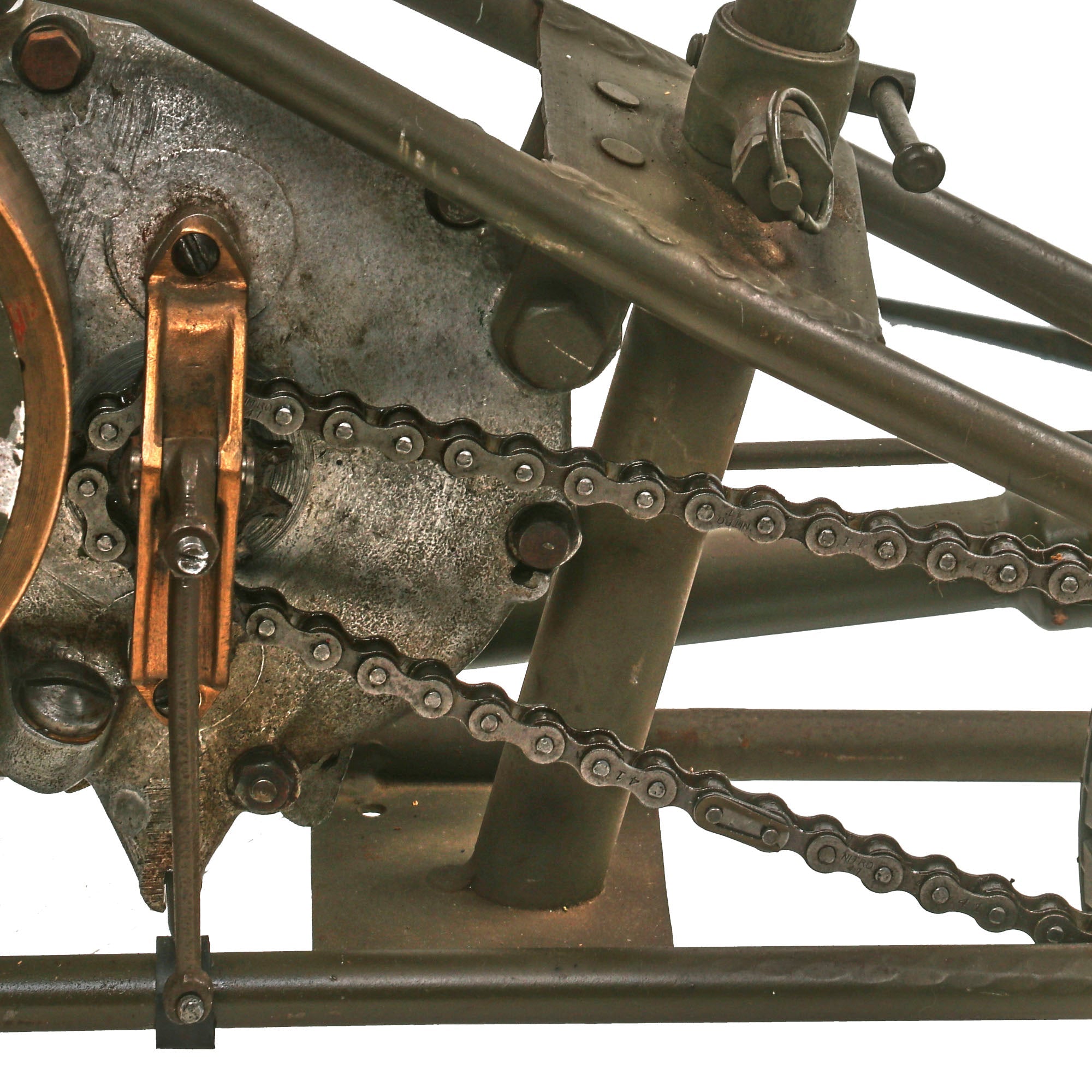 Excelsior Inline Frame Original British WWII 1942 Mark I Excelsior Welbike Folding Miniature ...