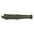 Original British Early 19th Century Bronze 1-Pounder Falconet Cannon with War Department Marked Iron Carriage and Wood Spoked Wheels Original Items