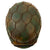Original German WWII M40 Refurbished Chicken Wire Half Basket Normandy Camouflage SS Helmet - Stamped EF66 Original Items
