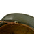 Original German WWII M40 Refurbished Rare Island Pattern Camouflage Chicken Wire Half Basket Helmet - Stamped EF64 Original Items