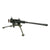U.S. WWII M2 Browning .50 Caliber Steel Replica Non-Firing Display Machine Gun with Complete Tripod Original Items