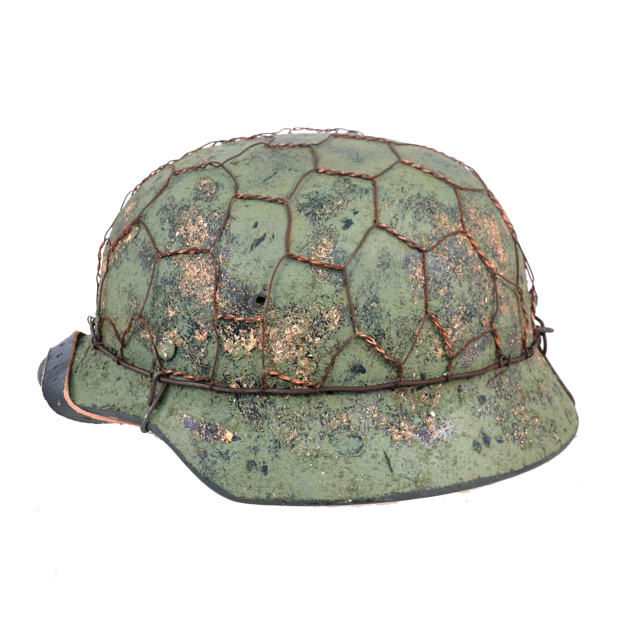 Original German WWII M40 Refurbished Battle of Kursk SS Sawdust