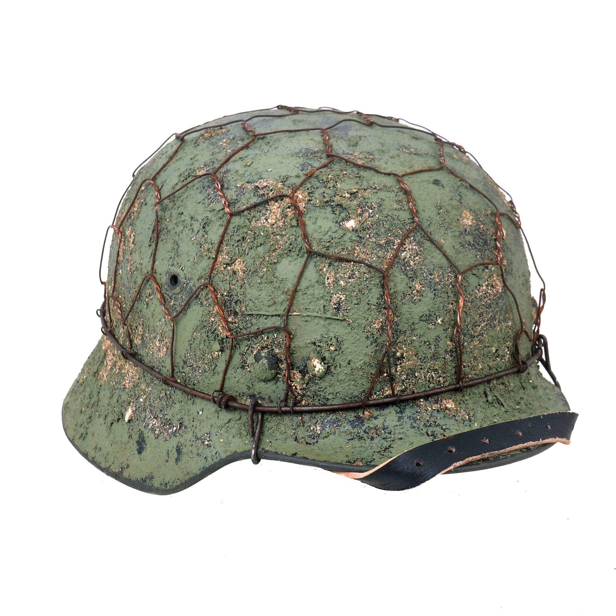 Original German WWII M40 Refurbished Battle of Kursk SS Sawdust