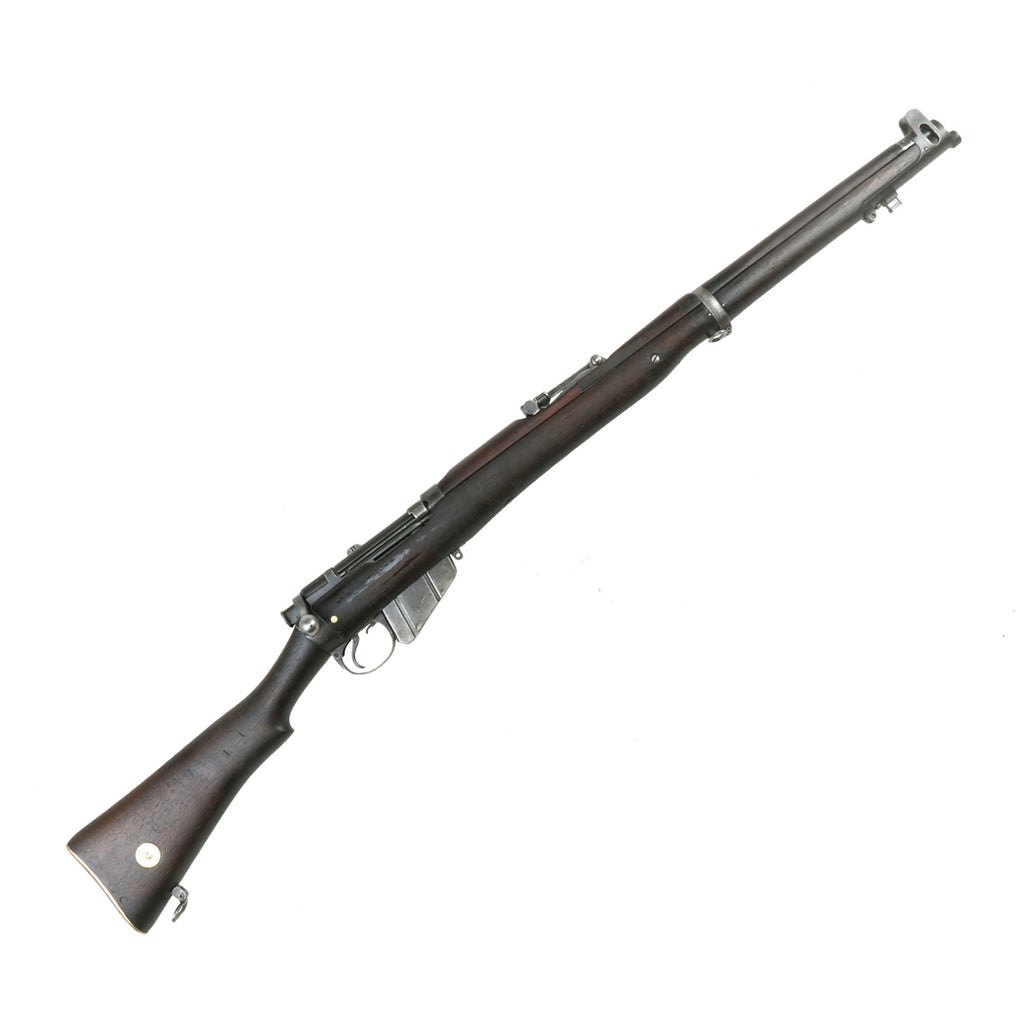 Original British WWI & WWII Lee-Enfield MkI Dated 1897 Converted to S.M.L.E. in 1905 and then to .22 Trainer - Serial P 28974 Original Items