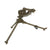 Original U.S. WWII Colt Browning M1917A1 .30 Caliber Machine Gun Tripod with Cradle - Dated 1942 Original Items