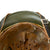 Original German WWII M40 Refurbished Battle of Kursk Splinter Camouflage Chicken Wire Helmet - Stamped EF66 Original Items