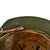Original German WWII M40 Refurbished Battle of Kursk Splinter Camouflage Chicken Wire Helmet - Stamped EF66 Original Items