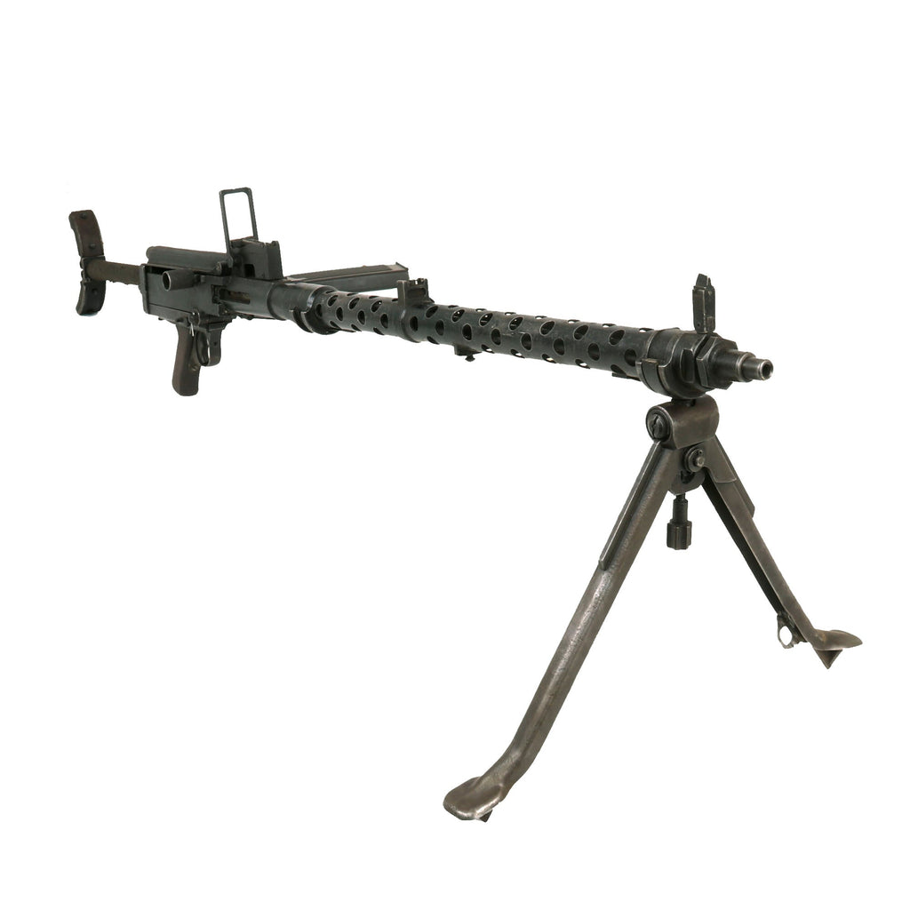 Original German WWII MG 13 Display Light Machine Gun with Bipod and Ma ...