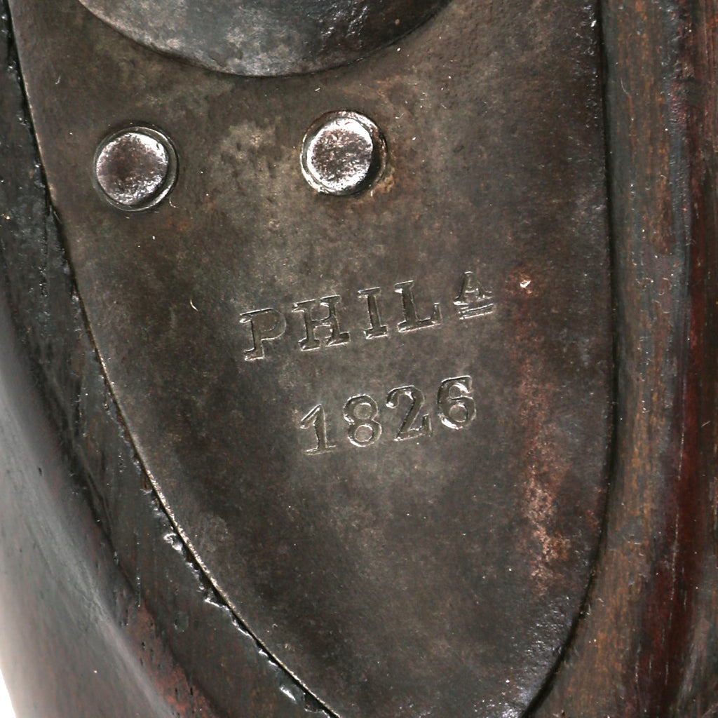 Original U.S. Springfield Model 1822 Flintlock Contract Musket by M.T ...