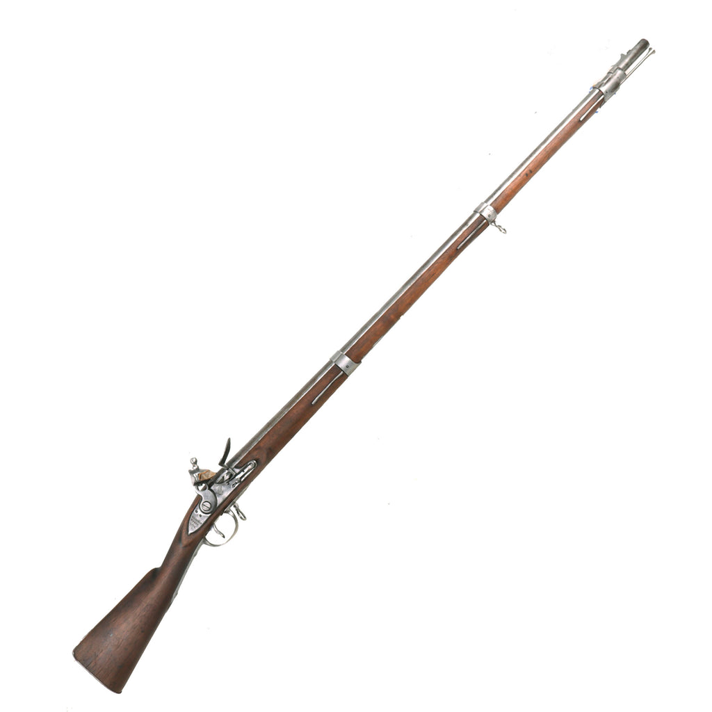Original U.S. War of 1812 Harpers Ferry Charleville Type III Flintlock Musket Issued to Pennsylvania Militia - dated 1812 Original Items