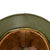Original German WWII M40 Refurbished Chicken Wire Half Basket Normandy Splinter Camouflage SS Helmet - Stamped EF66 Original Items