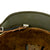 Original German WWII M40 Refurbished SS Southern Russian Front Chicken Wire Half Basket Camouflage Helmet - Stamped EF64 Original Items