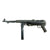 Original German WWII 1942 Dated MP 40 Display Gun by Steyr with Live Barrel & Magazine - Maschinenpistole 40 Original Items